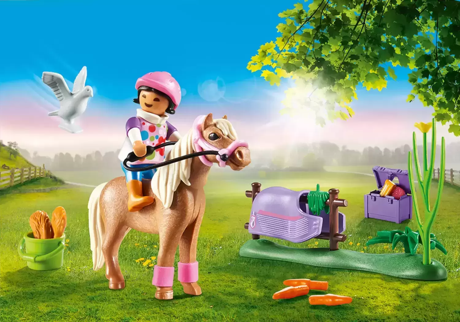 Playmobil équitation - Poney de Collection « Islandder »