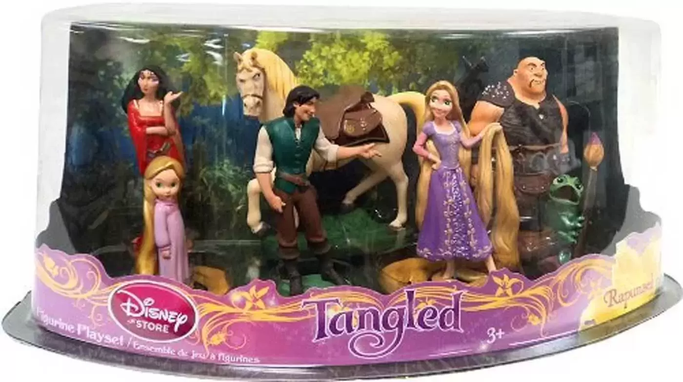Disney Figure Sets - Tangled Figure Playset