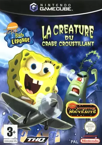 Jeux Gamecube - Bob L\'éponge : La créature du crabe croustillant