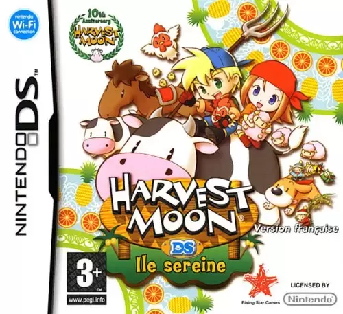 Nintendo DS Games - Harvest Moon DS : Ile Sereine