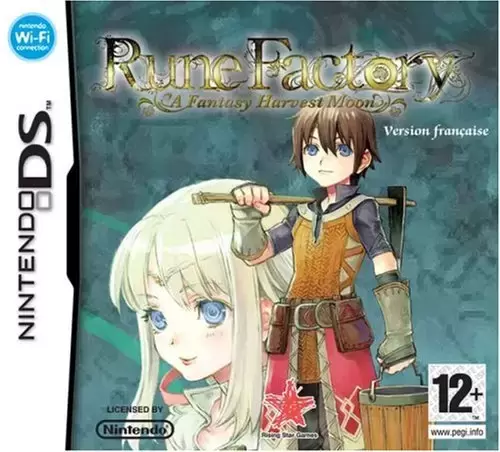 Nintendo DS Games - Rune Factory: A Fantasy Harvest Moon
