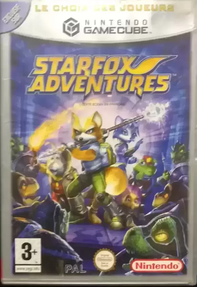 Jeux Gamecube - Starfox Adventures (Le choix des Joueurs)