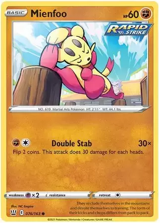 Battle Styles - Mienfoo