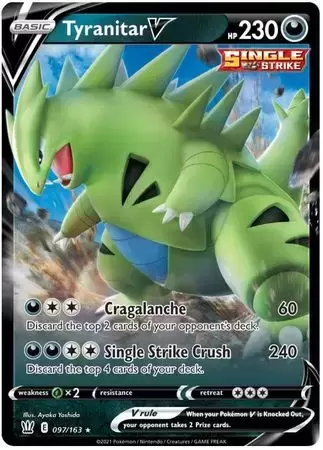 Battle Styles - Tyranitar V