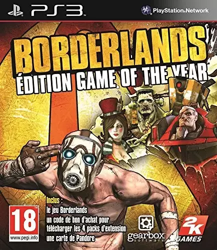 PS3 Games - Borderland - édition jeu de l\'année