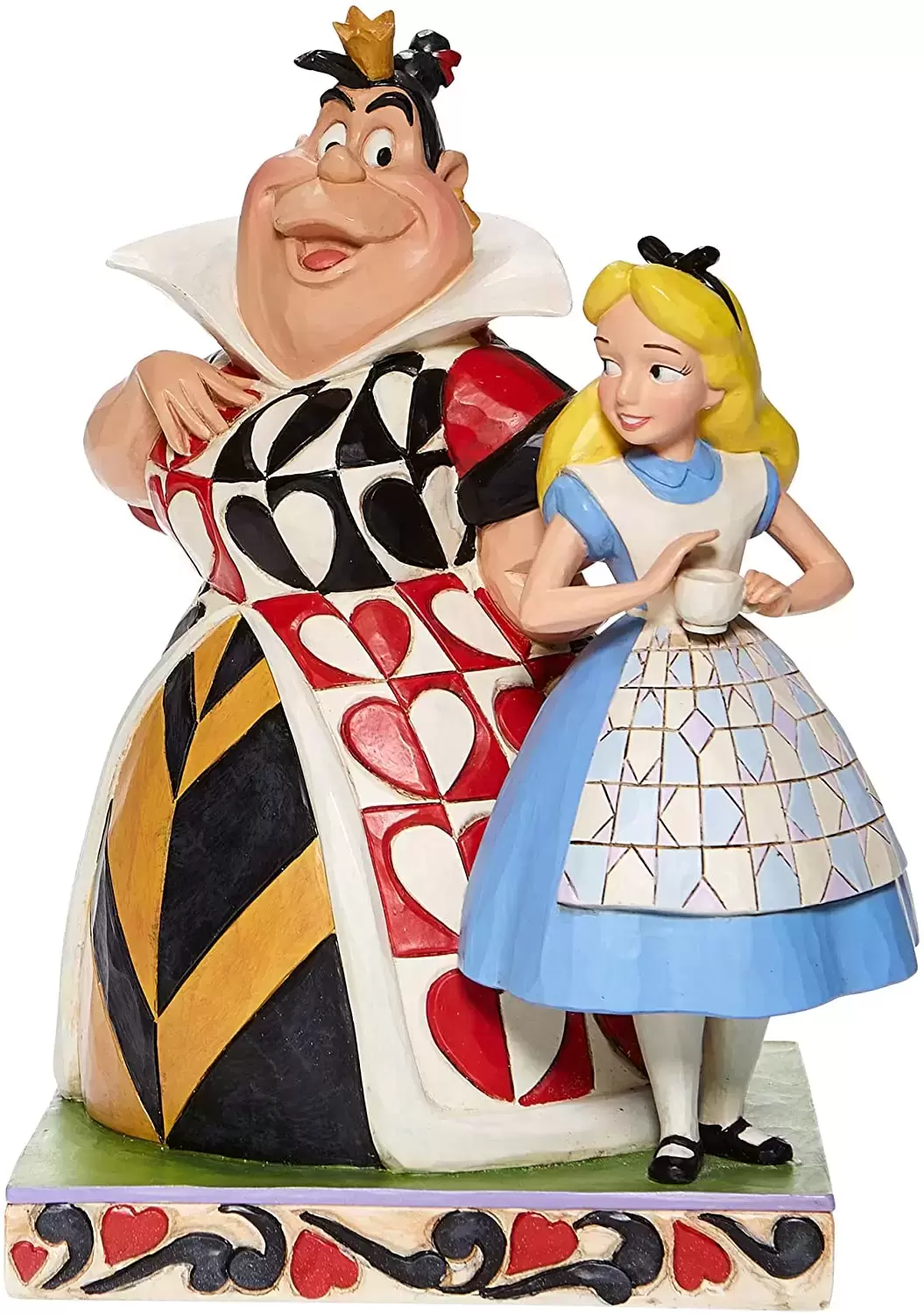 Disney Traditions by Jim Shore - Alice and the Queen Of Hearts