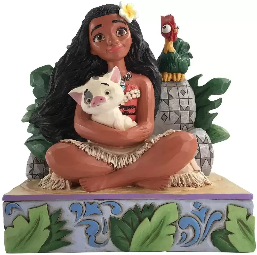Disney Traditions by Jim Shore - Moana Pua and Hei Hei