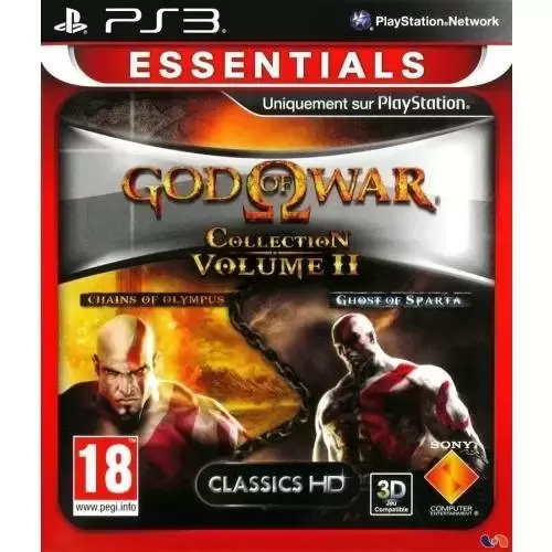 Jeux PS3 - God of War collection - volume II - essentials