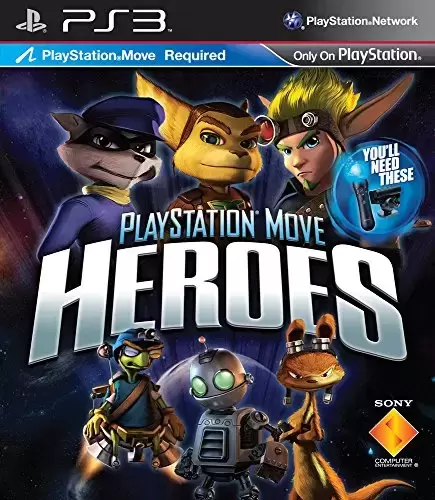 PS3 Games - PlayStation Move Heroes (jeu PS Move)
