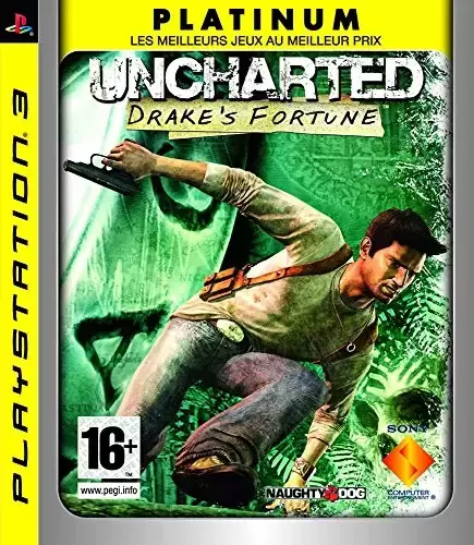 Jeux PS3 - Uncharted: Drake\'s Fortune - Platinum