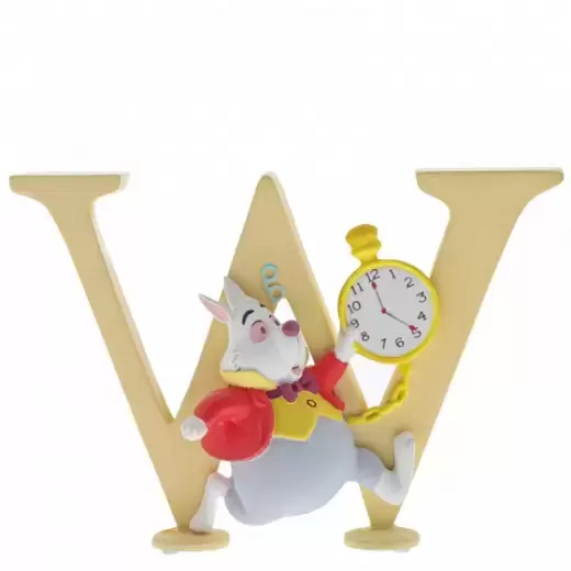 Disney Enchanting Collection - Letter W - White Rabbit