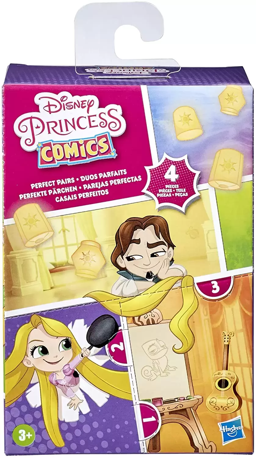 Disney Princess Poseable Comic Collection - Perfect Pairs Rapunzel And Flynn