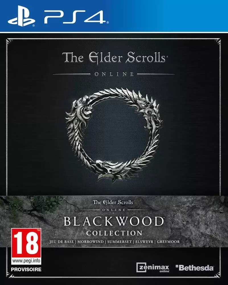 Jeux PS4 - The Elder Scrolls Online Blackwood Collection