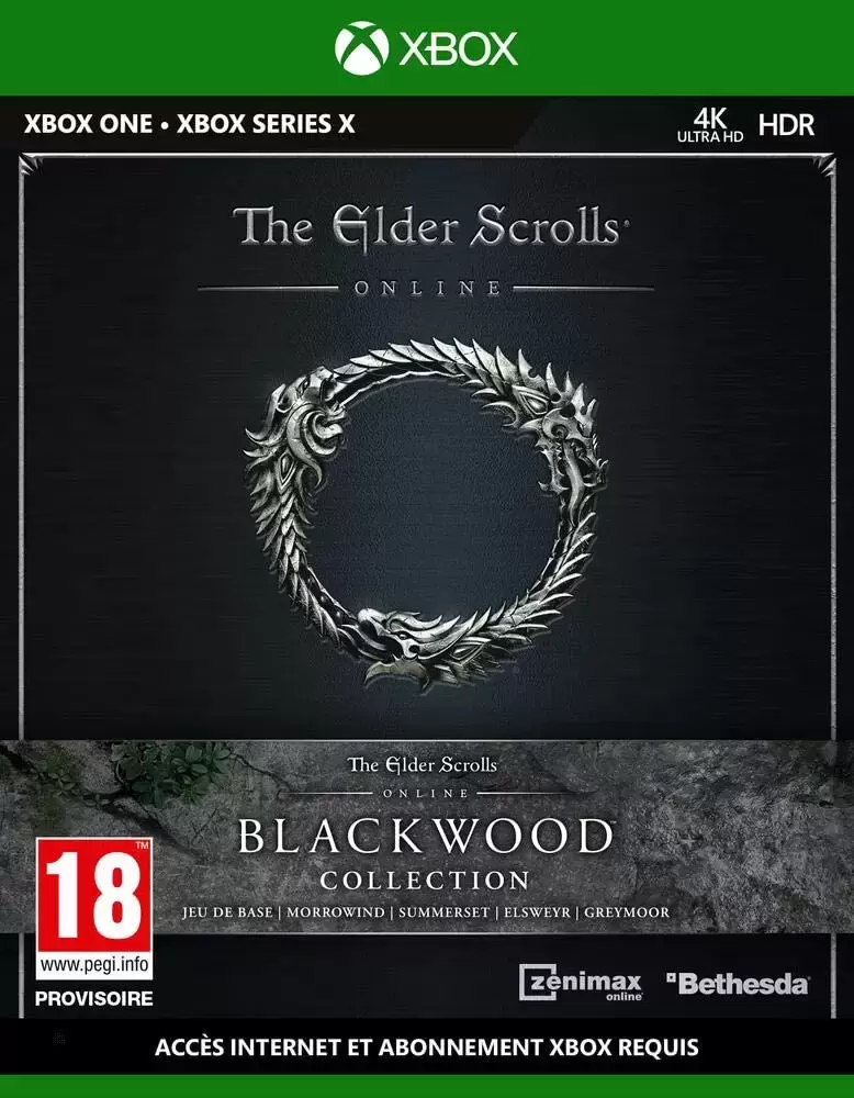 Jeux XBOX One - The Elder Scrolls Online Blackwood Collection