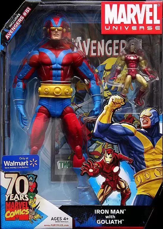 Marvel Universe - Iron Man With Goliath (Red)