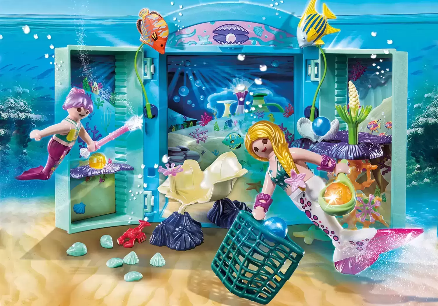 Playmobil Monde sous-marin - Boite de Jeu Magic Sirène