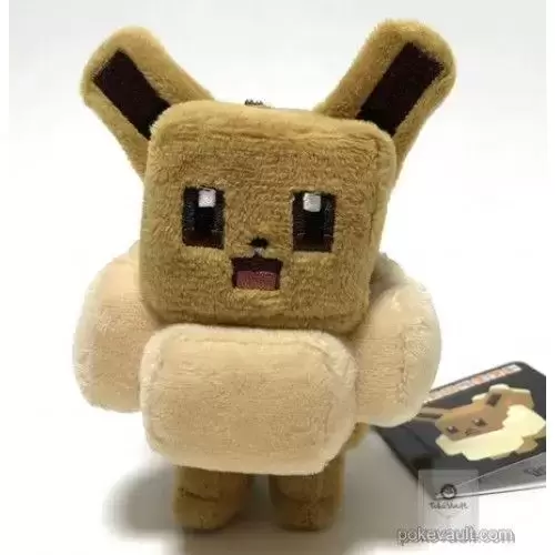 Pokemon Center - Pokemon Quest - Eevee Mascot - Pokemon Plush