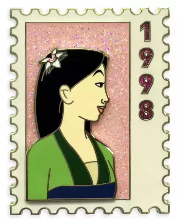 Postage Stamp Pin Series - Postage Stamp Series - Mulan