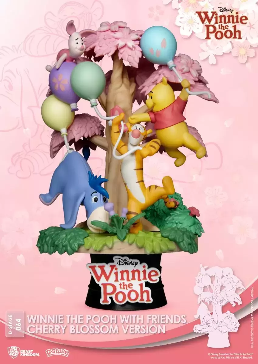 D-Stage - Winnie the Pooh with Friends Cherry Blossom Version