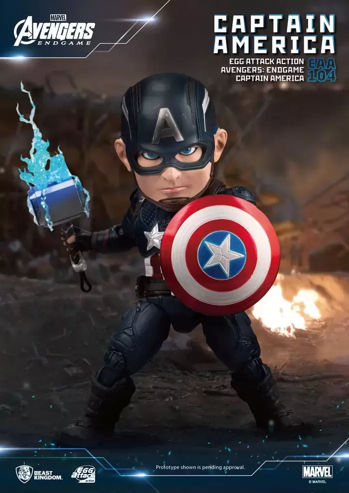 Egg Attack Action - Avengers: Endgame Captain America