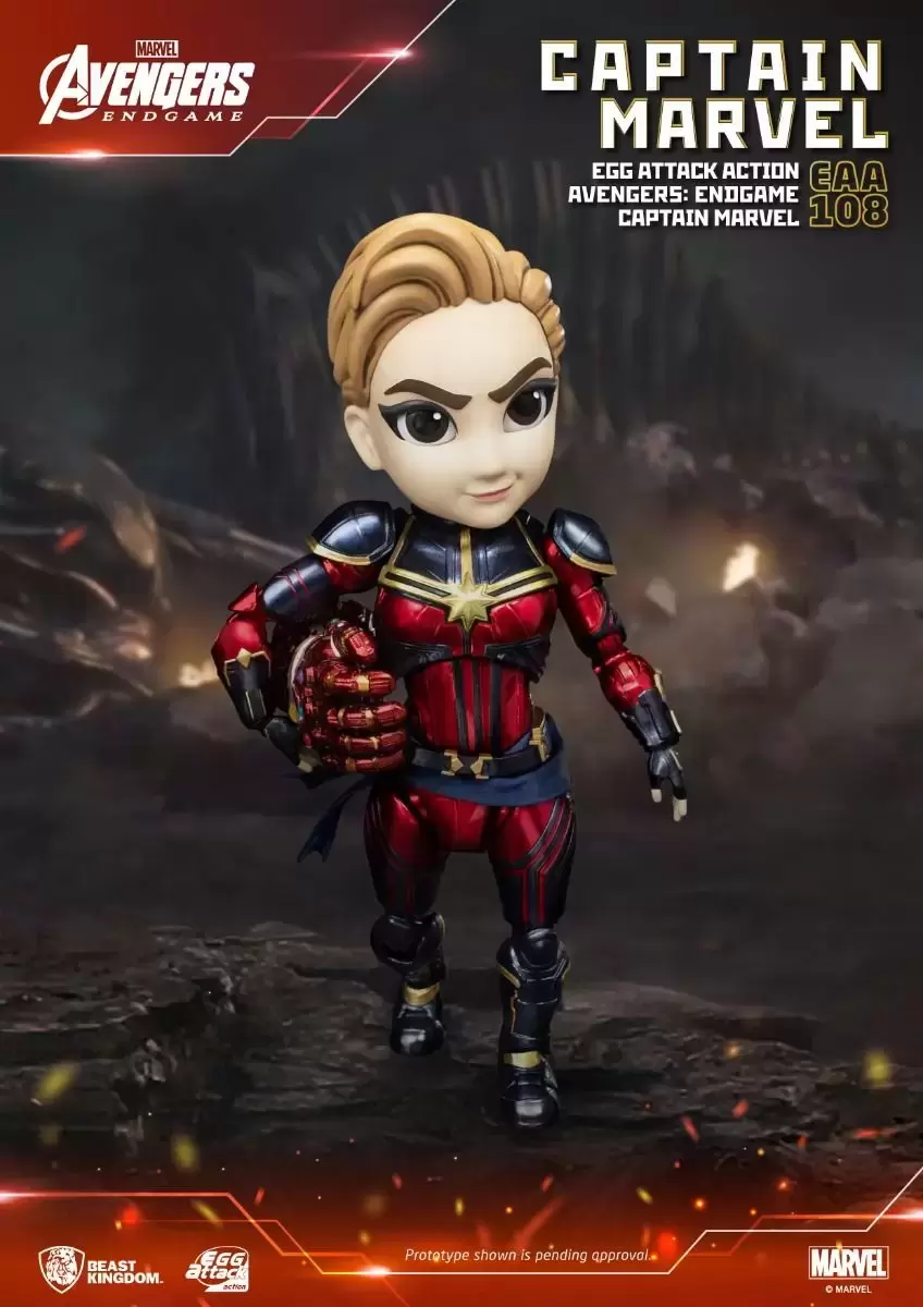 Egg Attack Action - Avengers: Endgame Captain Marvel