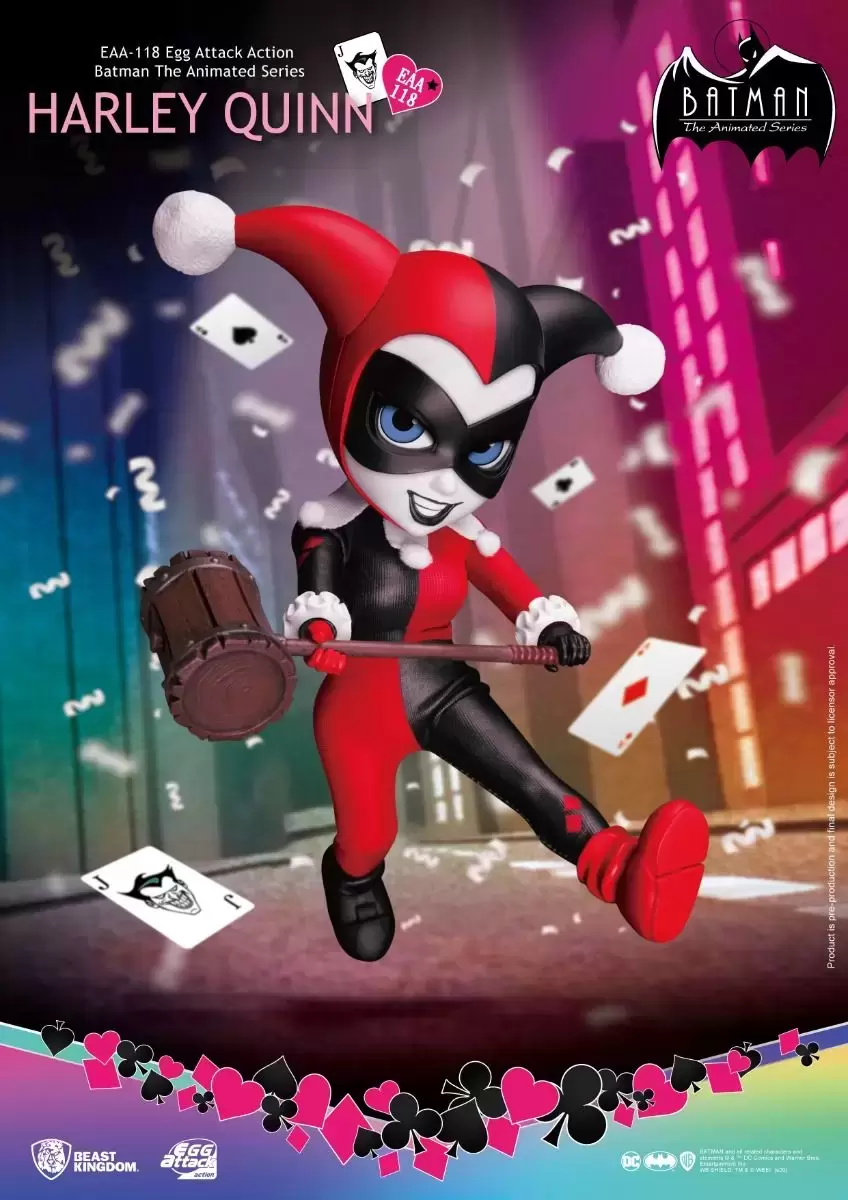 Egg Attack Action - Batman The Animated Series Harley Quinn