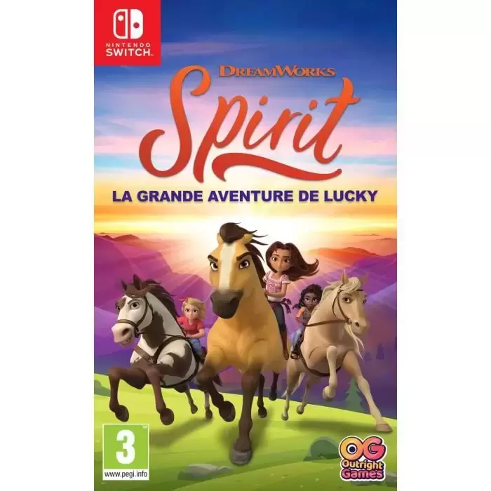 Nintendo Switch Games - Dreamworks Spirit La Grande Aventure De Lucky