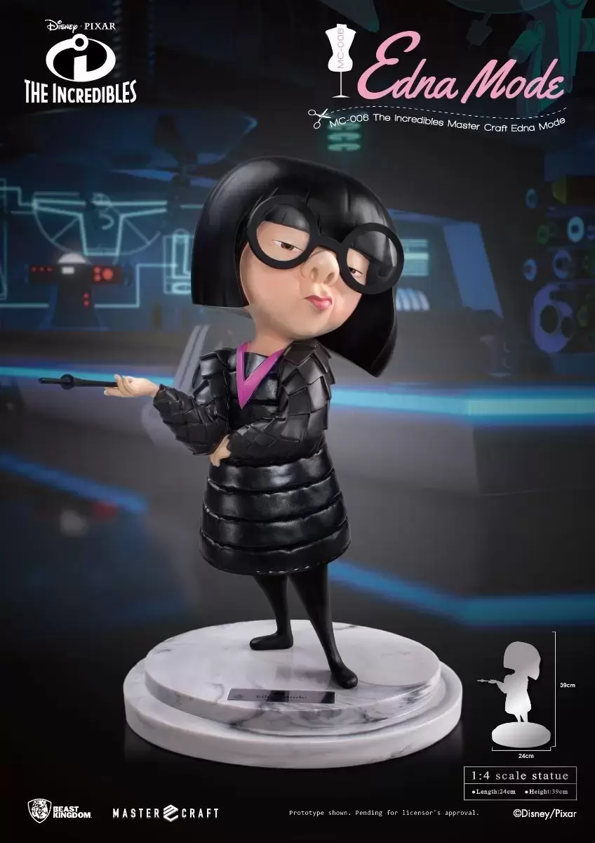Master Craft - The Incredibles - Edna Mode
