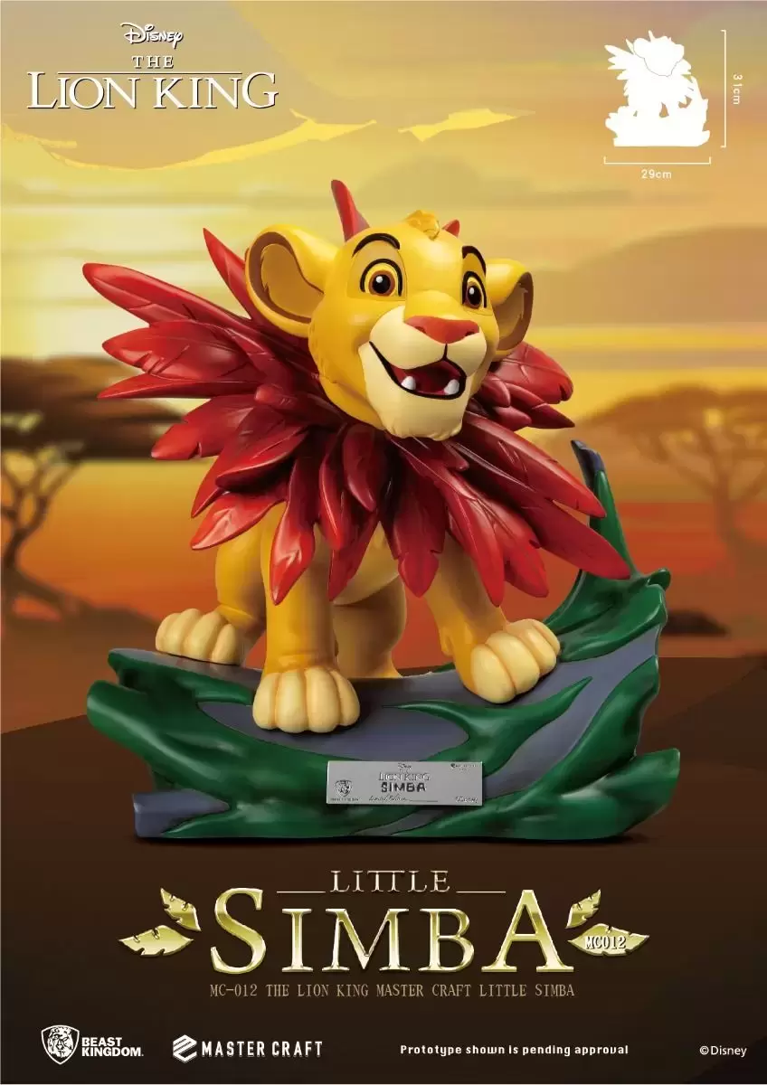 Master Craft - The Lion King - Little Simba