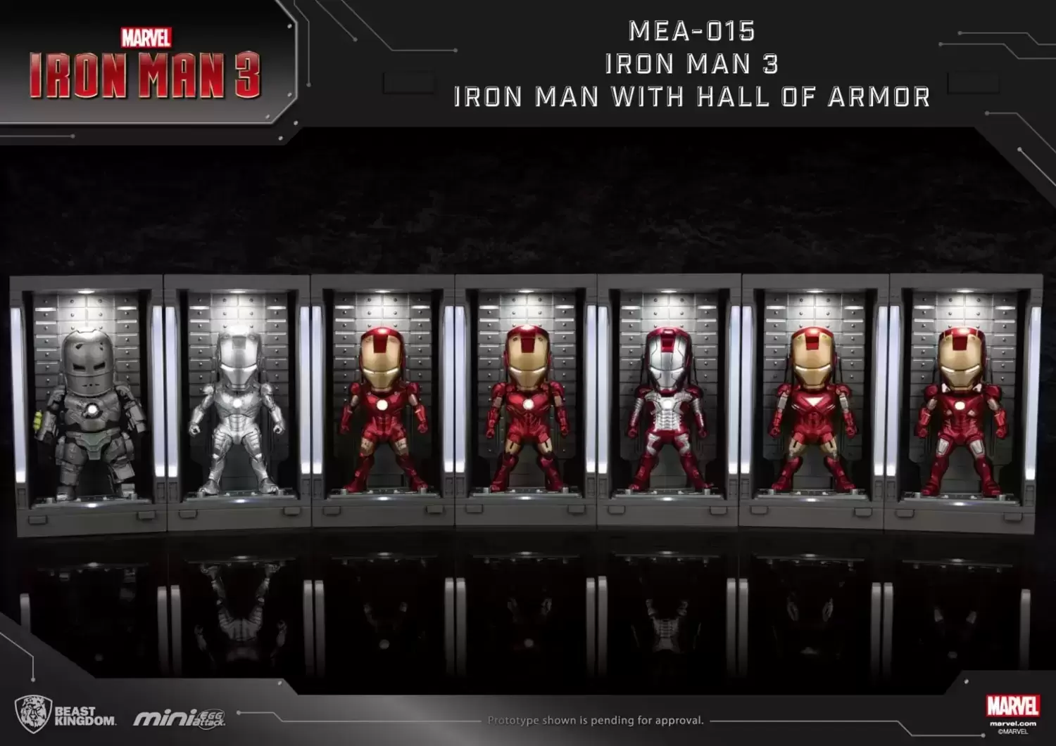 Mini Egg Attack - Iron Man 3 Bundle with Hall of Armor