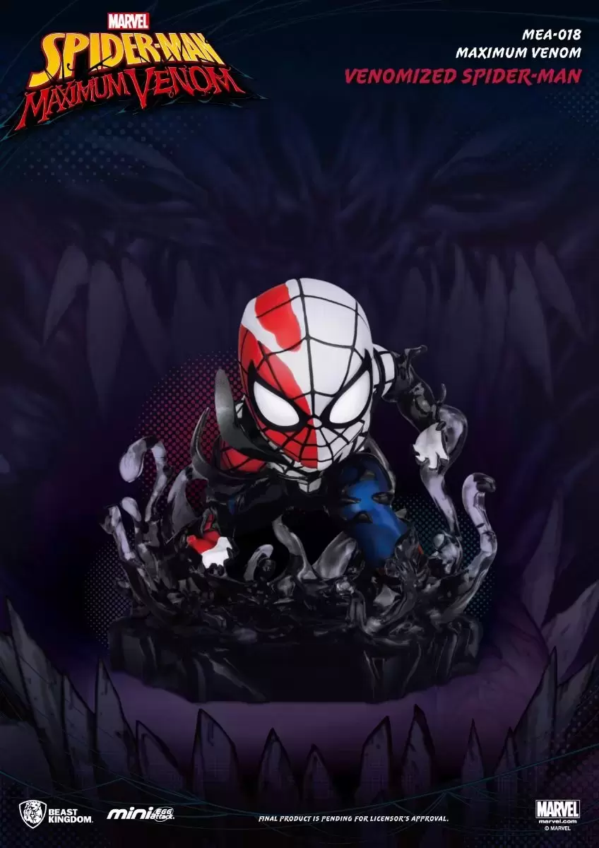 Mini Egg Attack - Maximum Venom Venomized Spider-Man