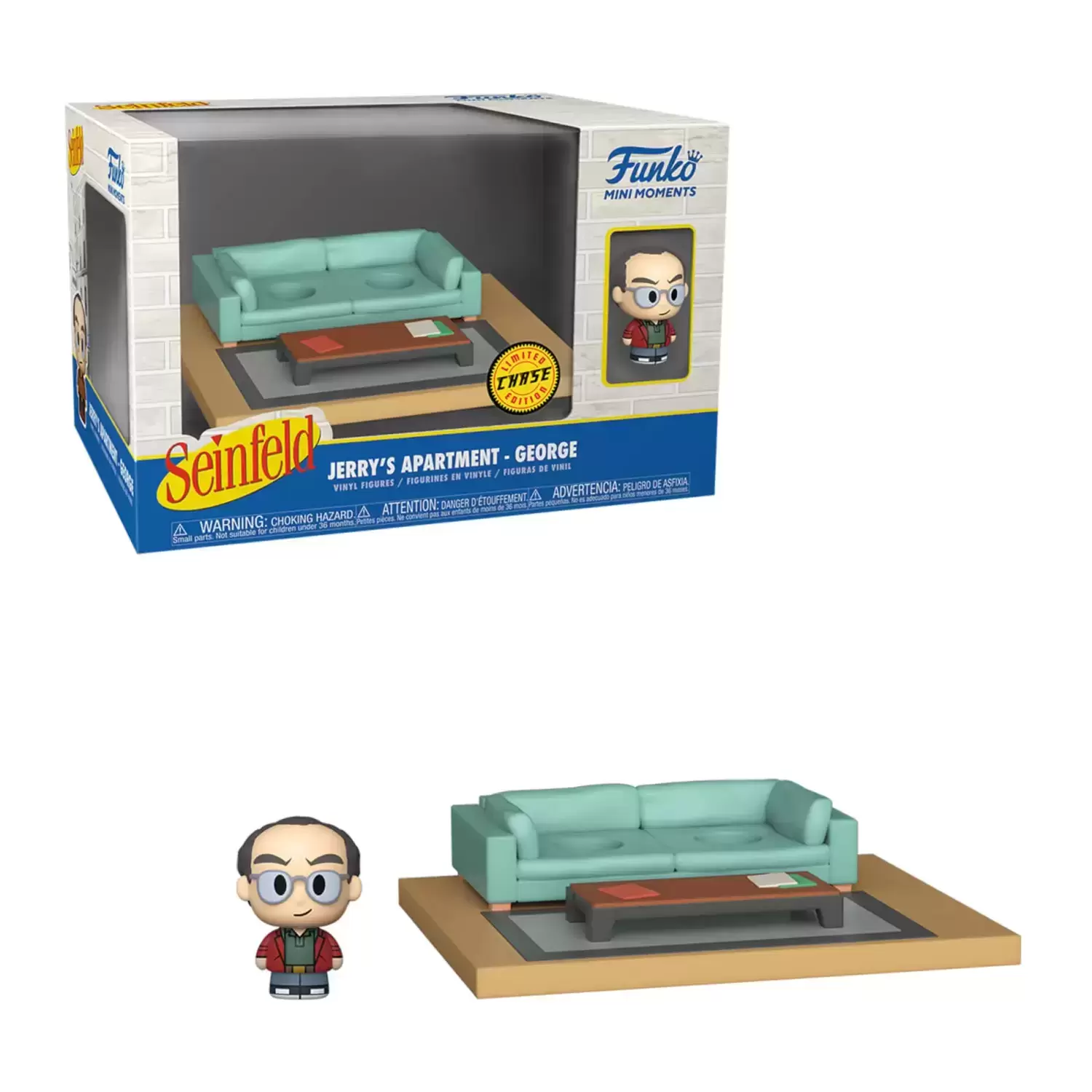 Funko Mini Moments - Seinfeld - Jerry\'s Apartment George Chase