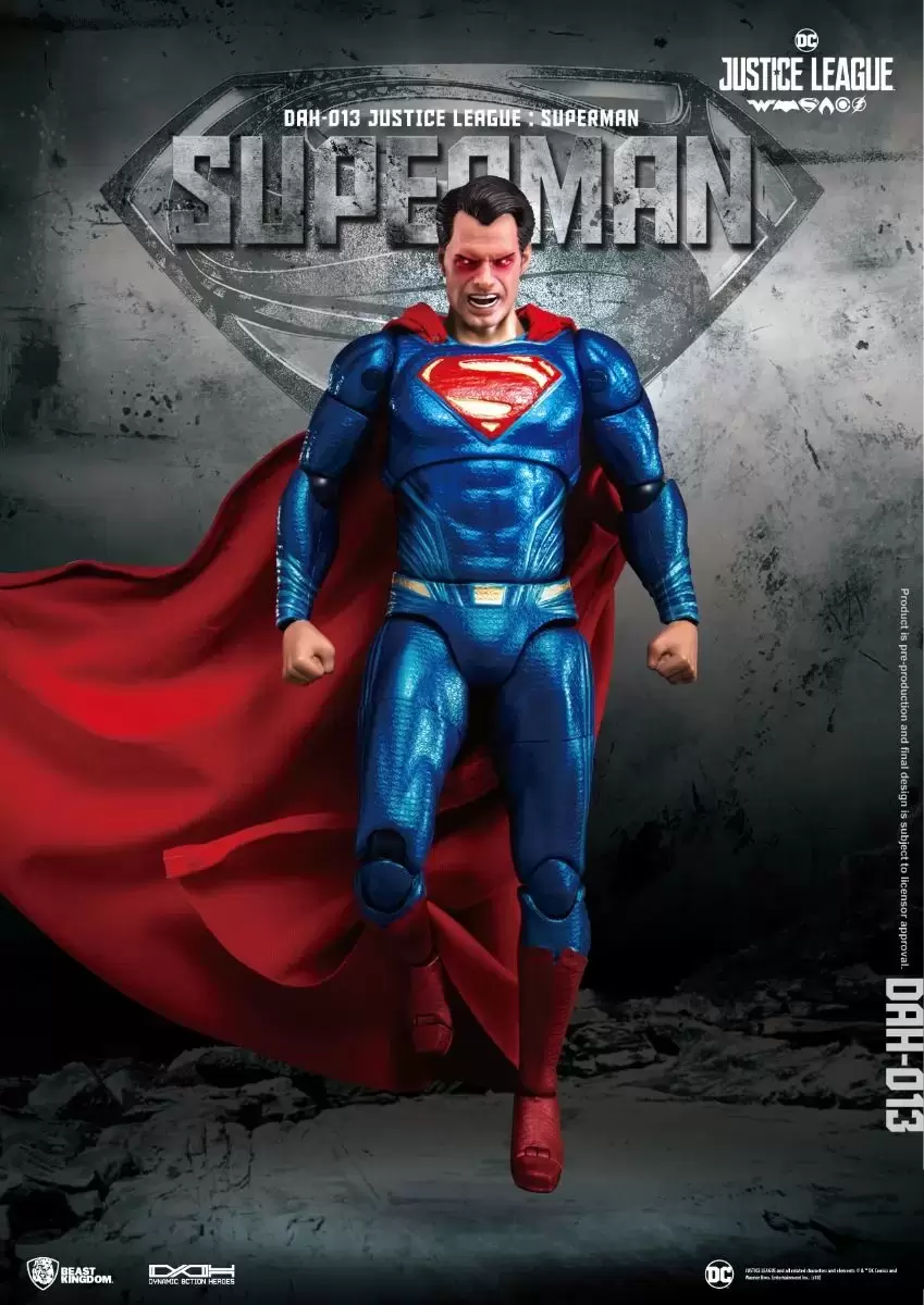 Dynamic 8ction Heroes (DAH) - Justice League: Dynamic 8ction Heroes - Superman