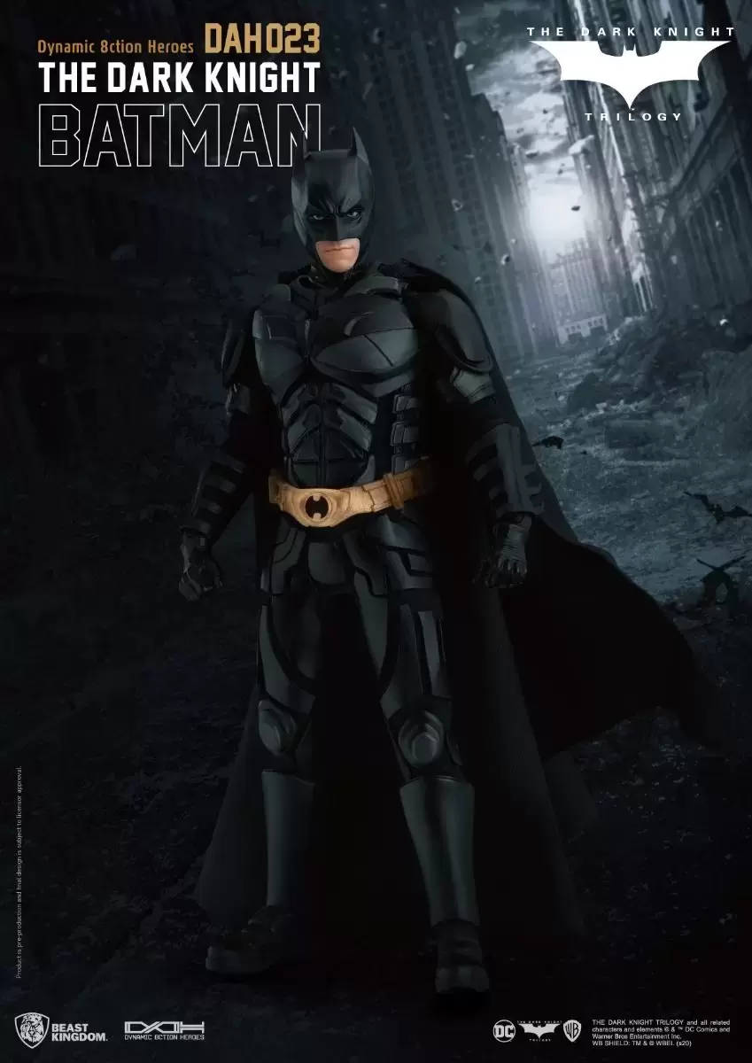The Dark Knight Batman - figurine DAH-023 Dynamic 8ction Heroes (DAH)