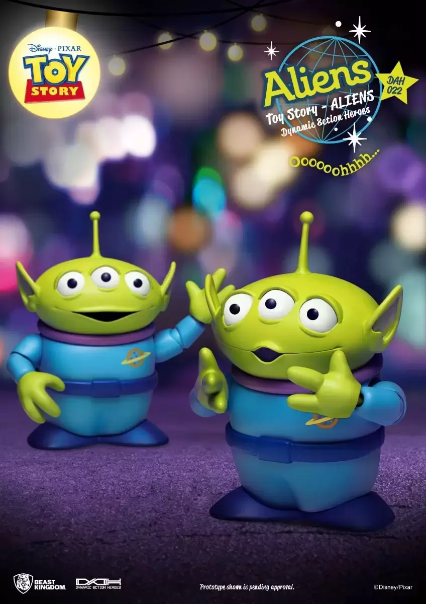 Dynamic 8ction Heroes (DAH) - Toy Story Aliens Twin pack