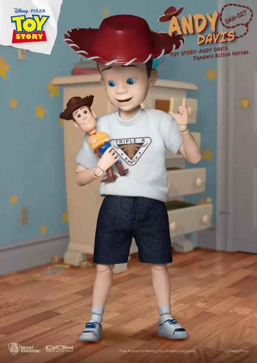 Dynamic 8ction Heroes (DAH) - TOY STORY Andy Davis