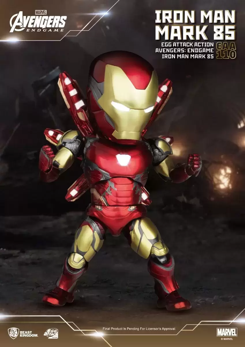 Egg Attack Action - Avengers:Endgame Iron Man Mark 85
