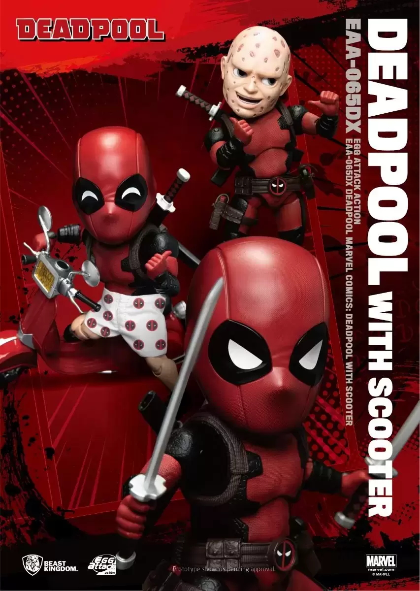 Egg Attack Action - Deadpool DX Version
