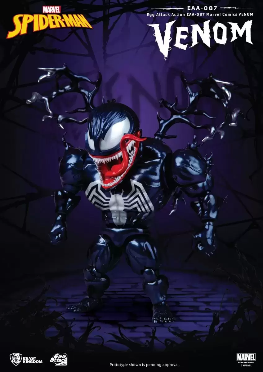 Egg Attack Action - Marvel Comics - Venom