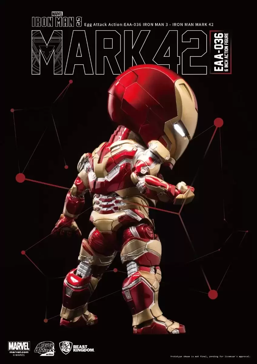 Egg Attack Action - Iron Man MK42 Mark 42