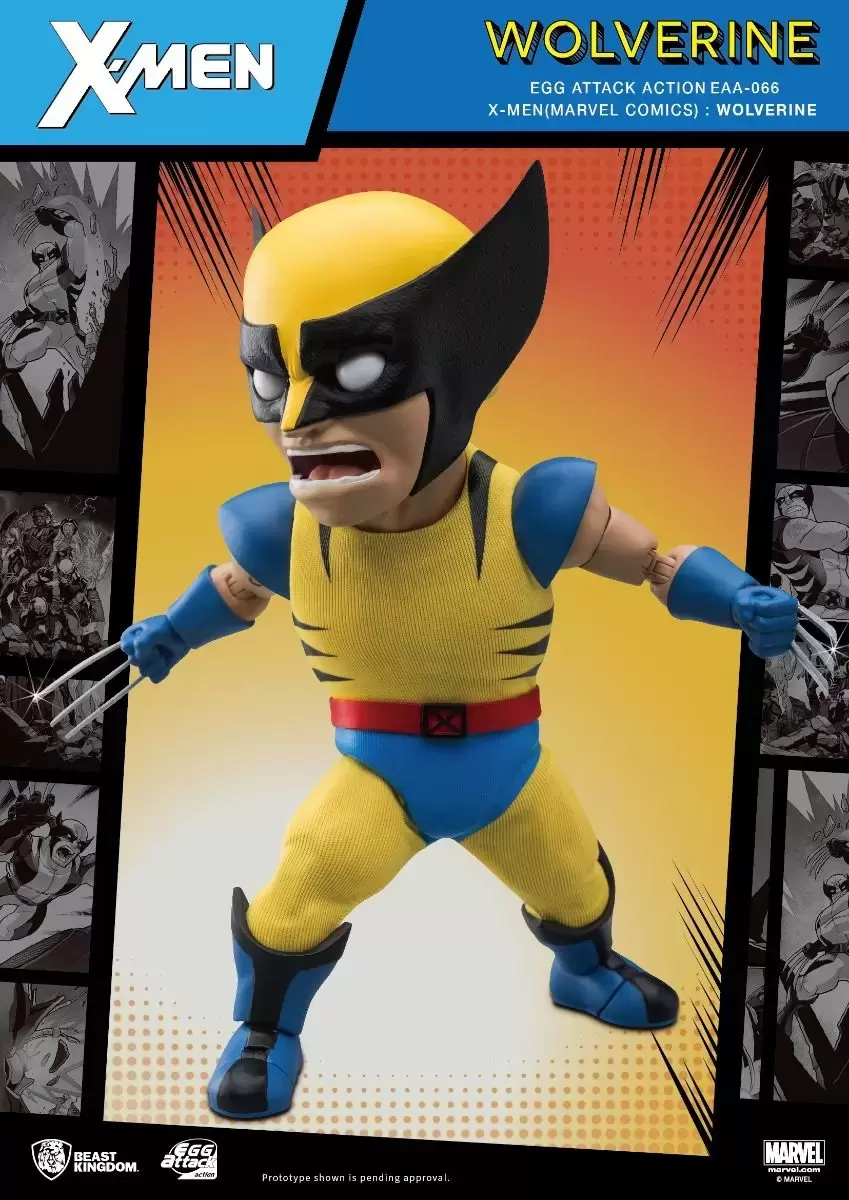 Egg Attack Action - Wolverine