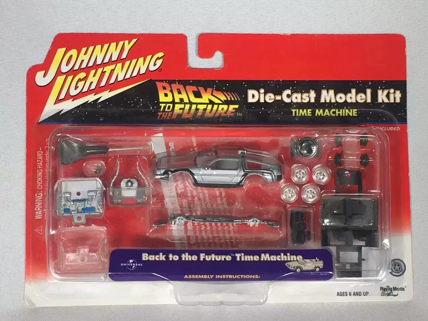 Johnny Lightning - Back To The Future Die-Cast Model Kit