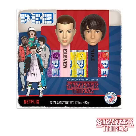 PEZ - Stranger Things Gift Set (Eleven & Mike)