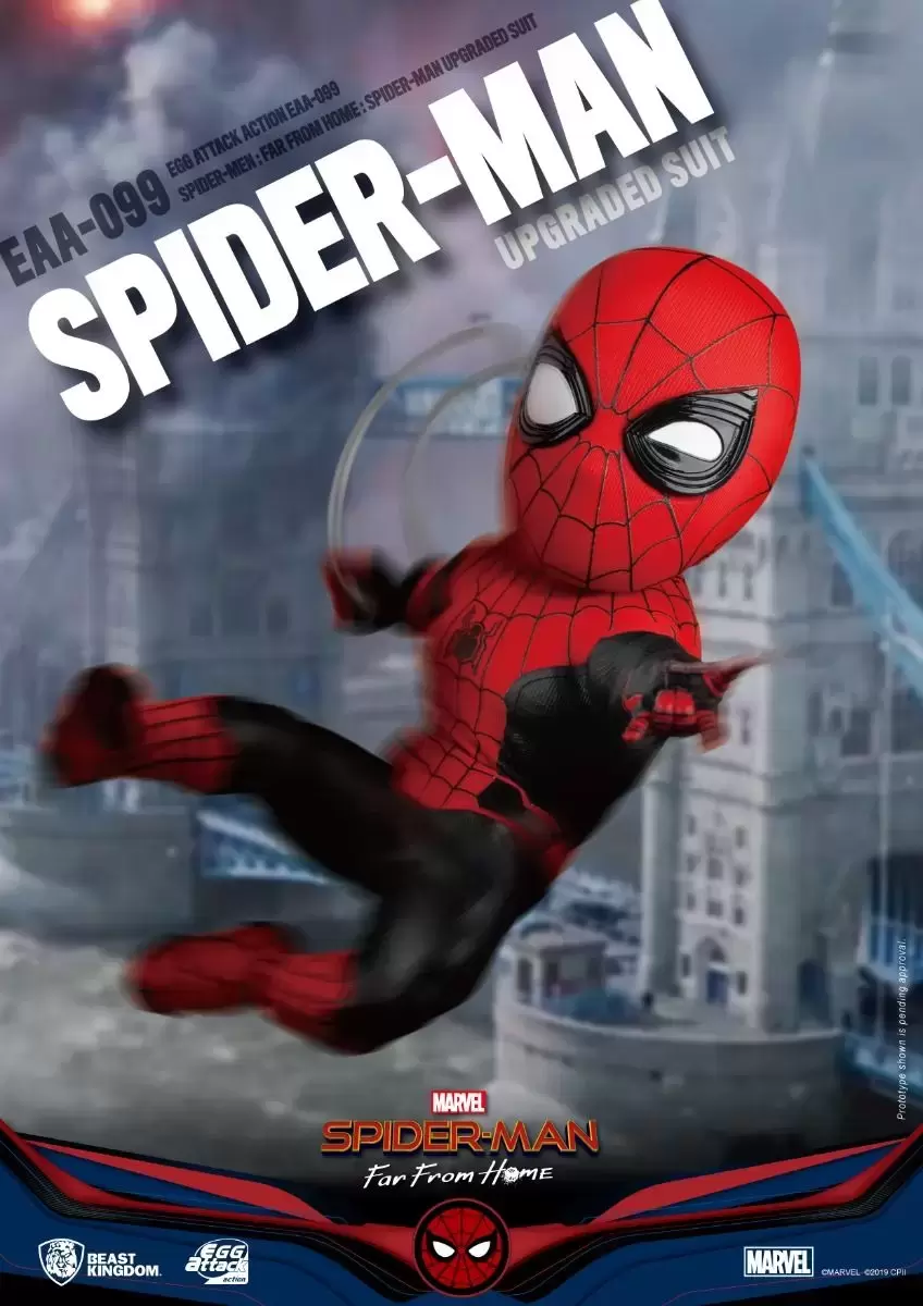 Egg Attack Action - Spider-Man : Far From Home Spider-Man Upgraded Suit