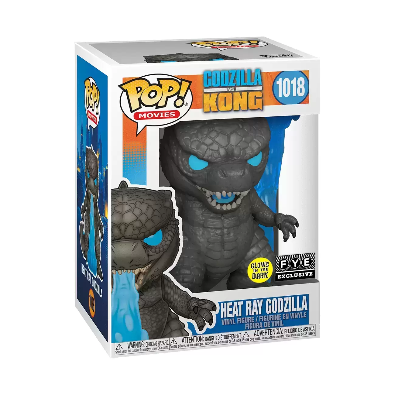 POP! Movies - Godzilla vs. Kong - Gozilla Heat Ray GITD