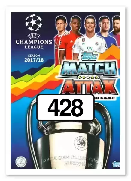 Match Attax UEFA Champions League 2017/18 - Cristiano Ronaldo - Real Madrid CF