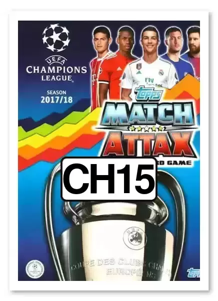Match Attax UEFA Champions League 2017/18 - David Silva - Manchester City FC