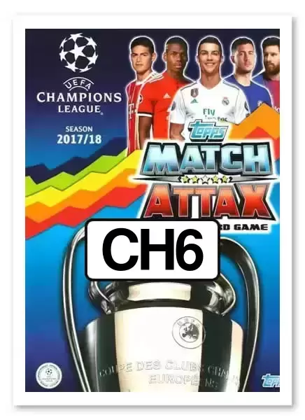 Match Attax UEFA Champions League 2017/18 - N\'Golo Kanté - Chelsea FC