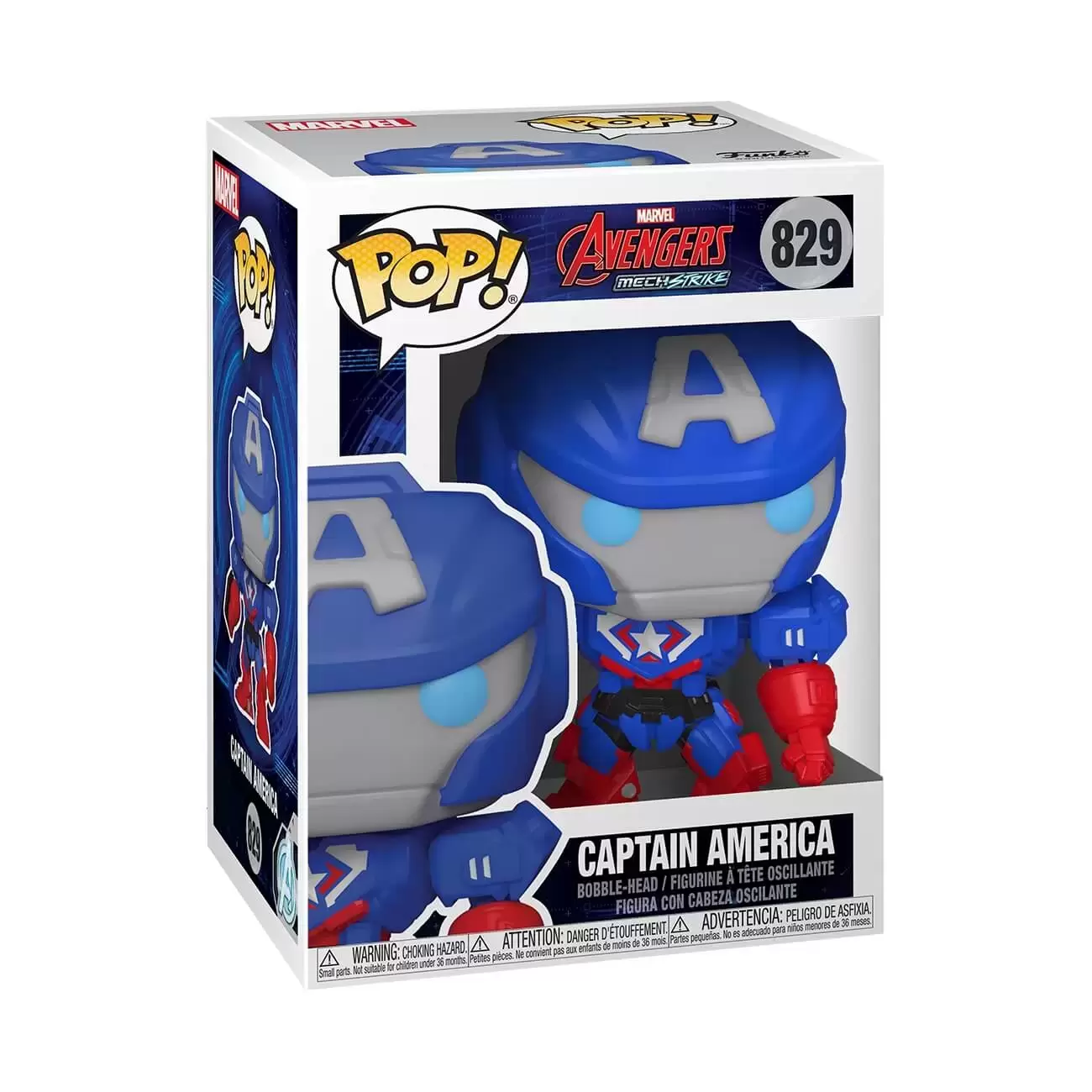 POP! MARVEL - Marvel MechStrike - Captain America