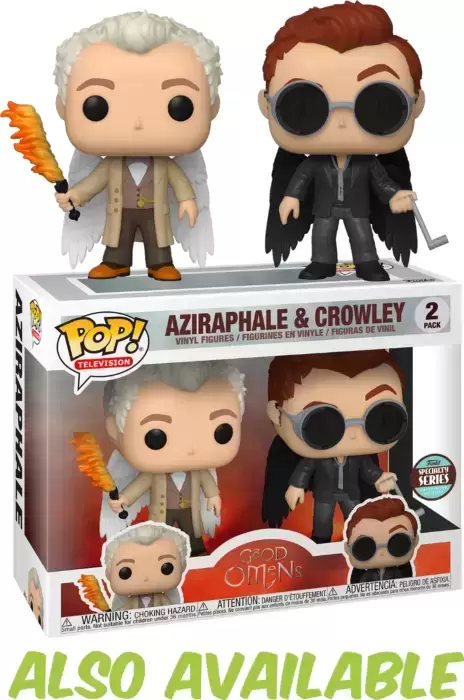 POP! Television - Good Omens - Aziraphale & Crowley 2 Pack